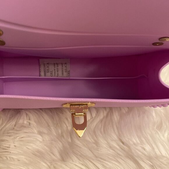 NWT Most Wanted Jelly Crossbody Purse - Purple - Picture 10 of 10